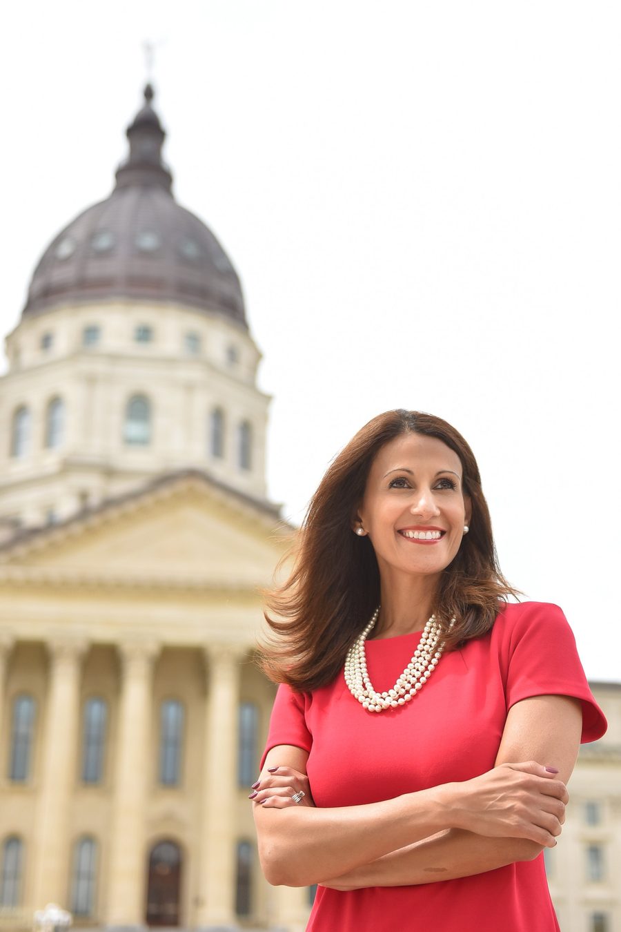 Shahira Stafford at the Kansas State Capitol